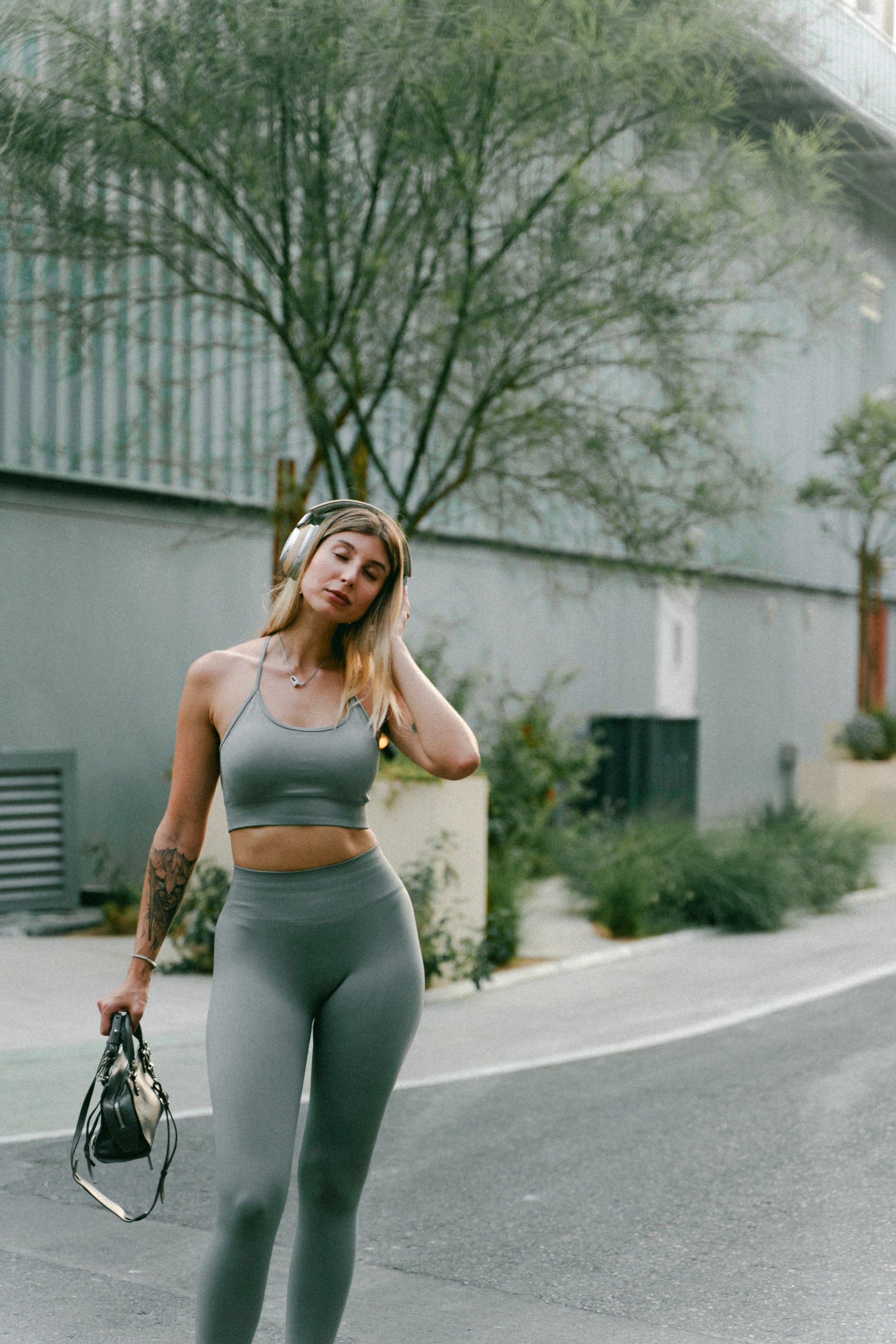 Seamless Leggings in Gray