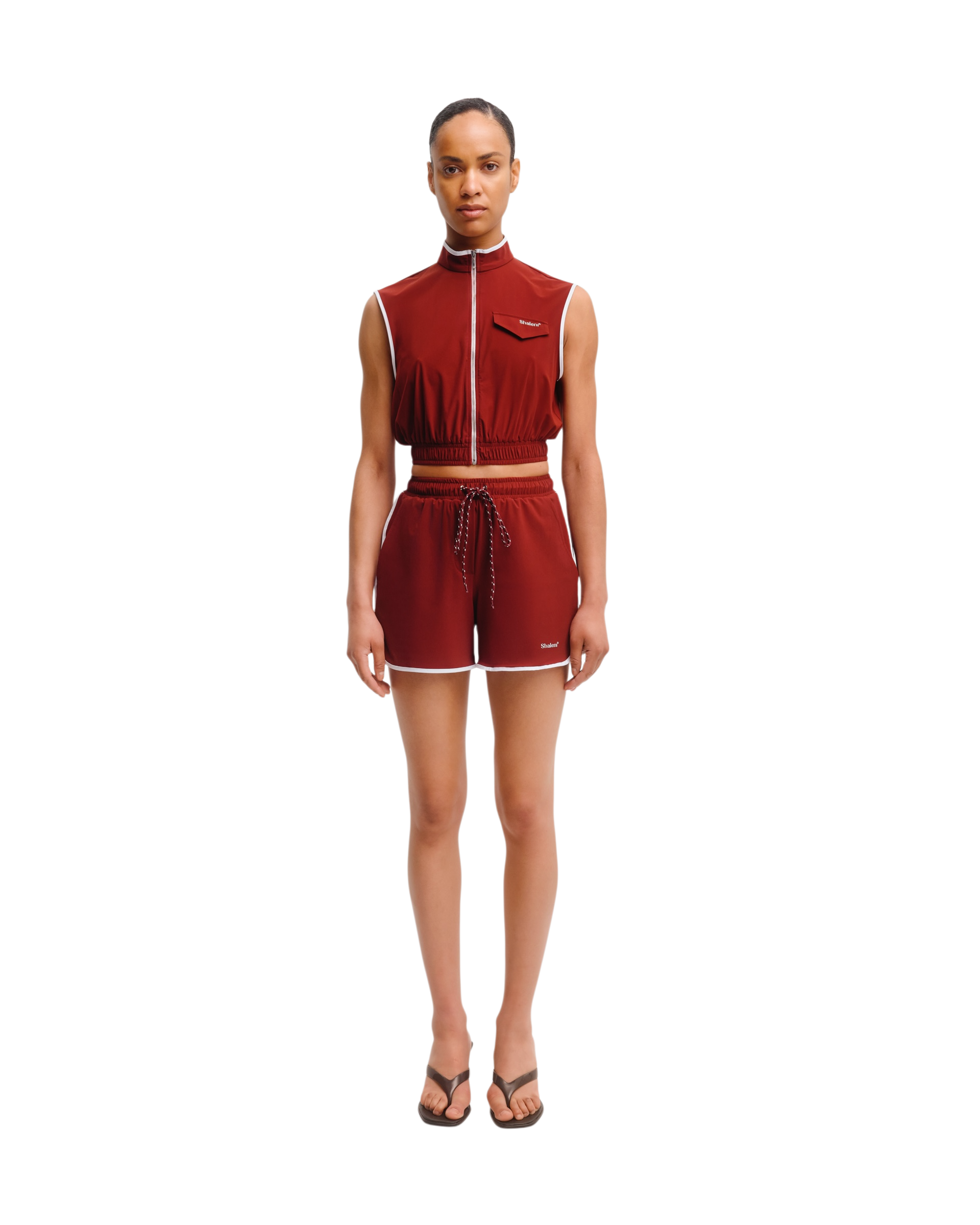 Urbanfit Vest in Bordo