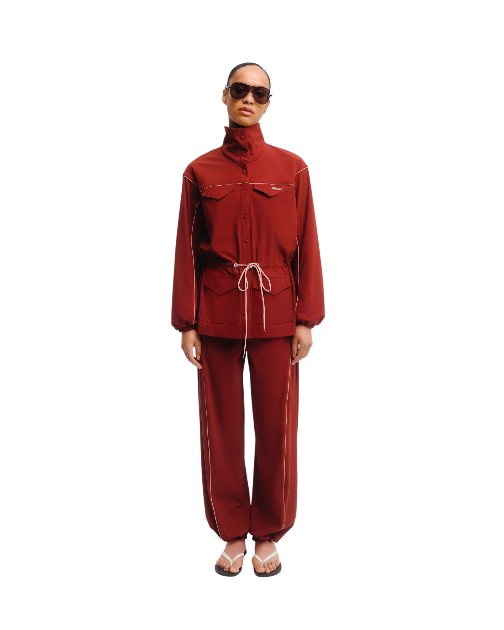 Urban fit Pants in Bordo