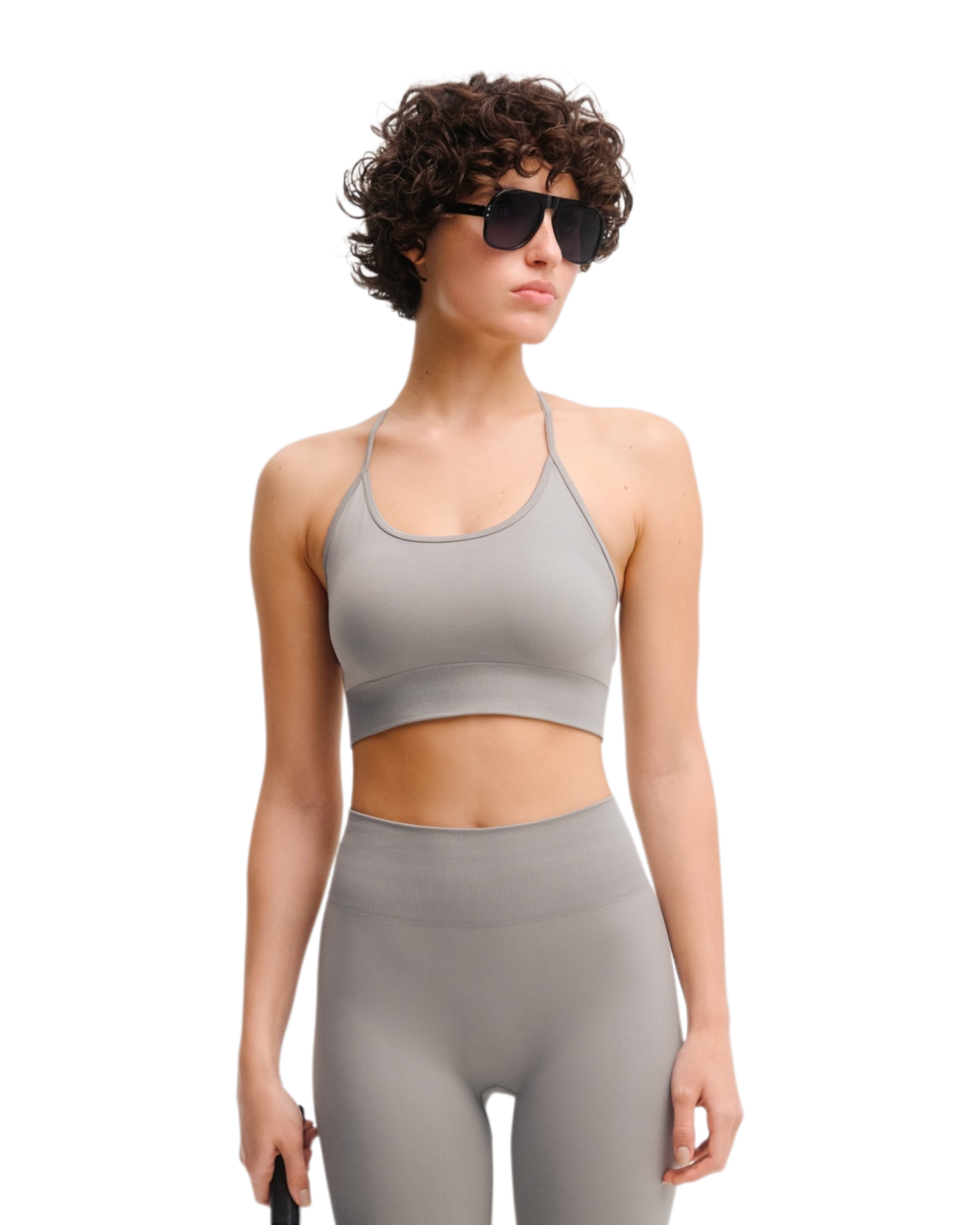 Seamless Top in Gray