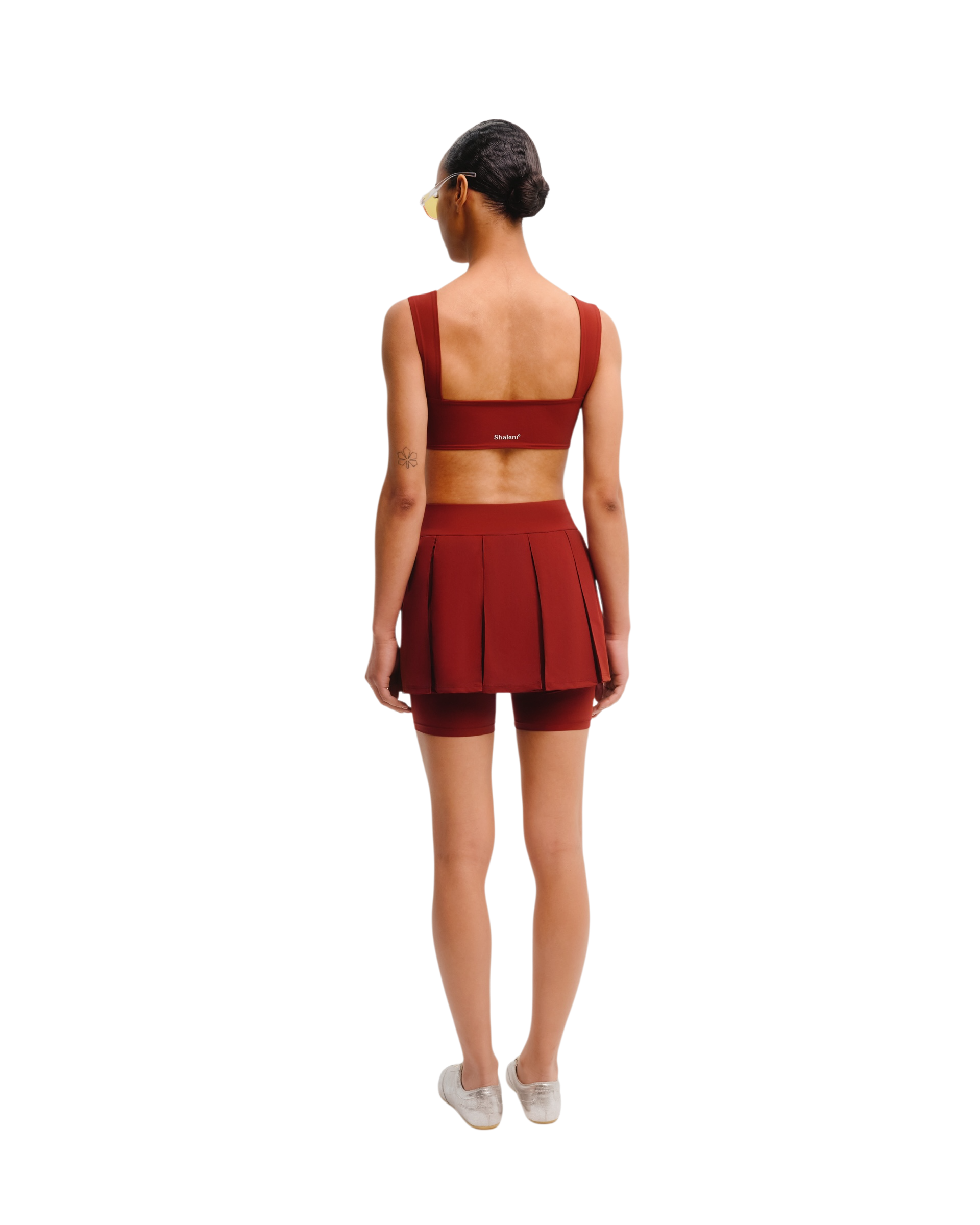 Urban Skort in Bordo