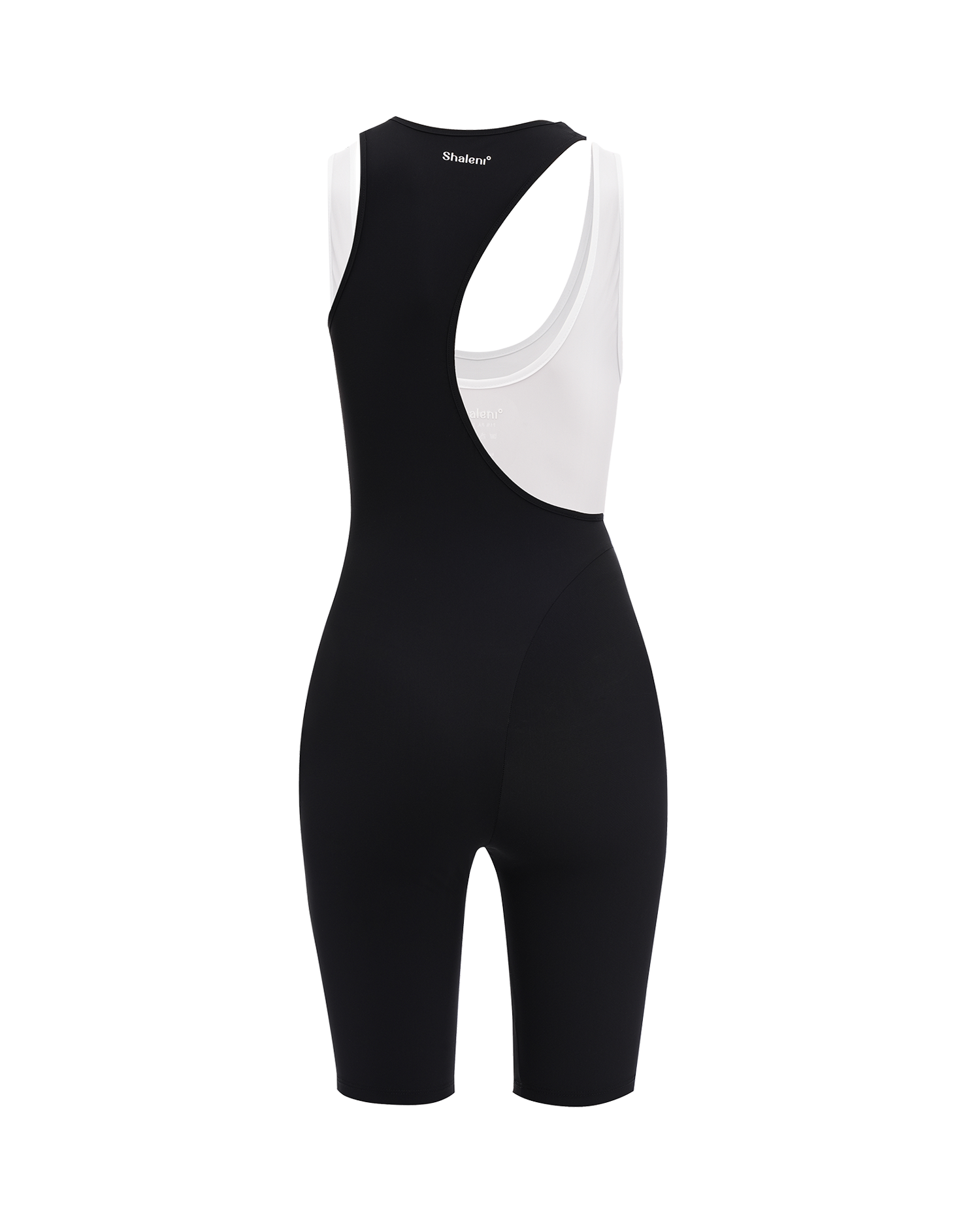 Jumpsuit Vivid White and Black