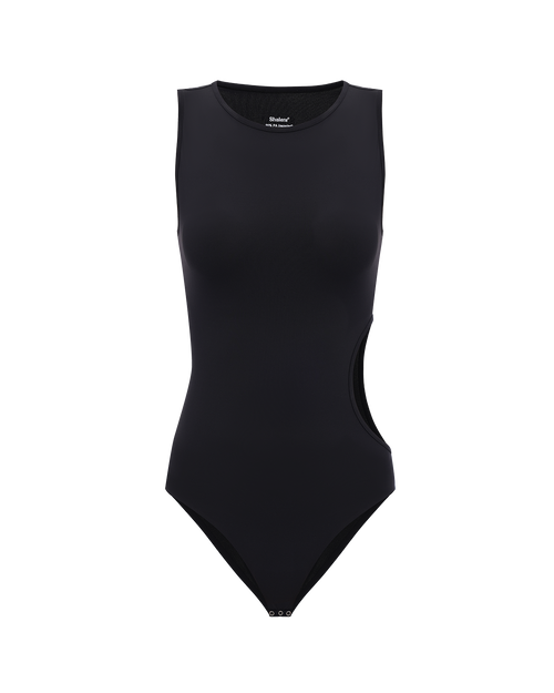 Cutout Bodysuits in Black