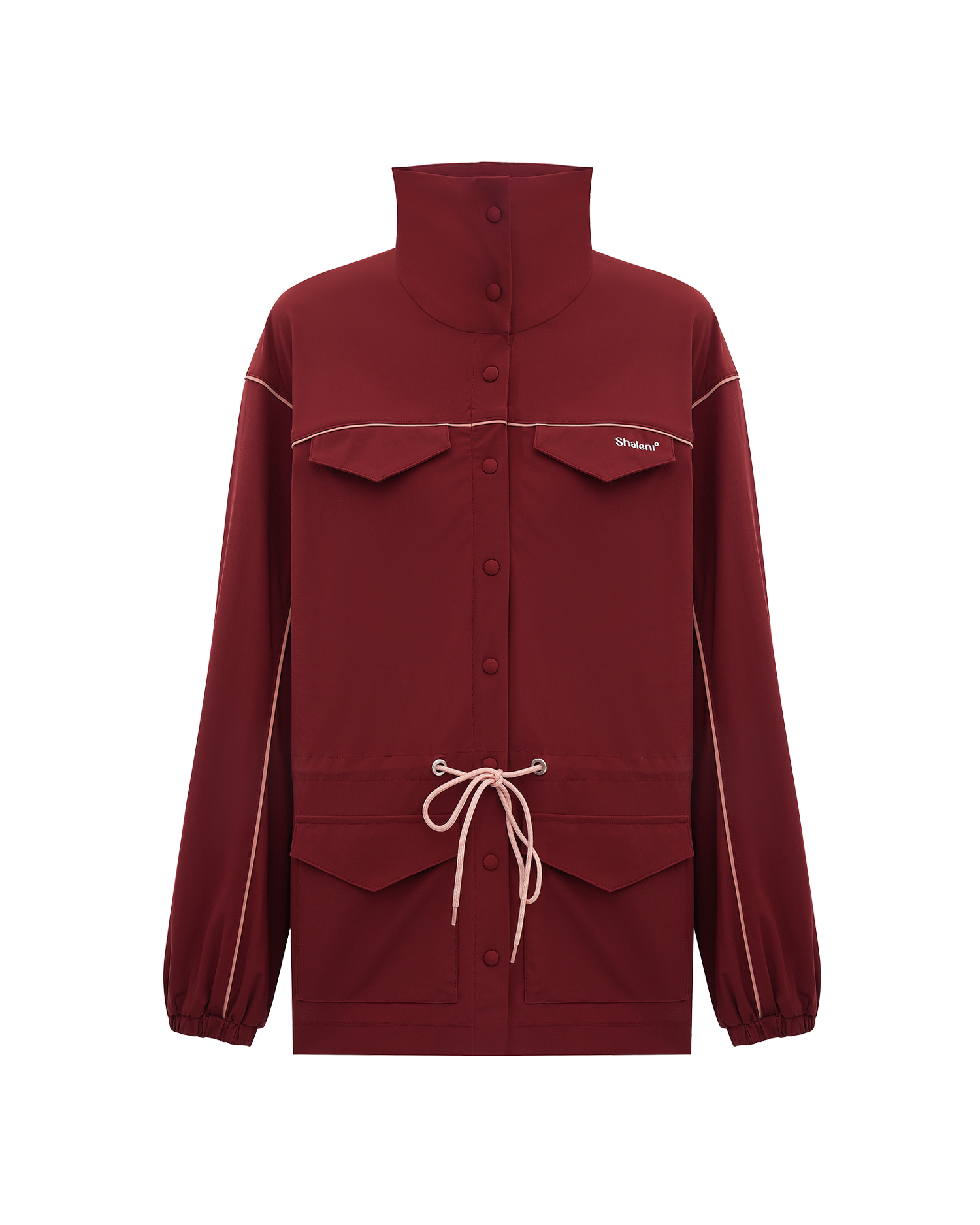 Urban fit Anorak in Bordo