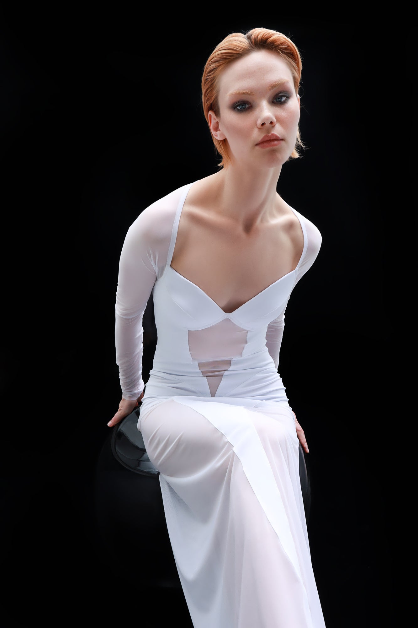 Futura maxi dress in White