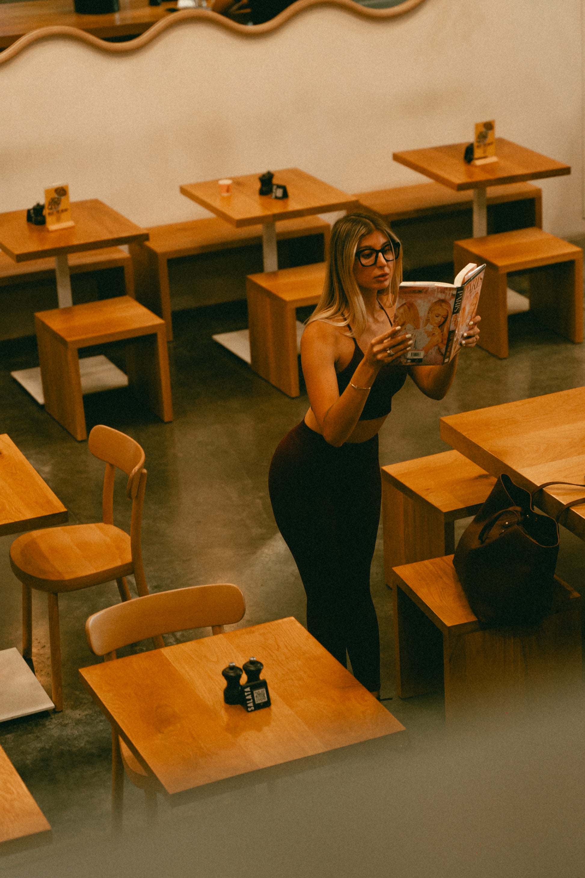 Seamless Leggings in Bordo