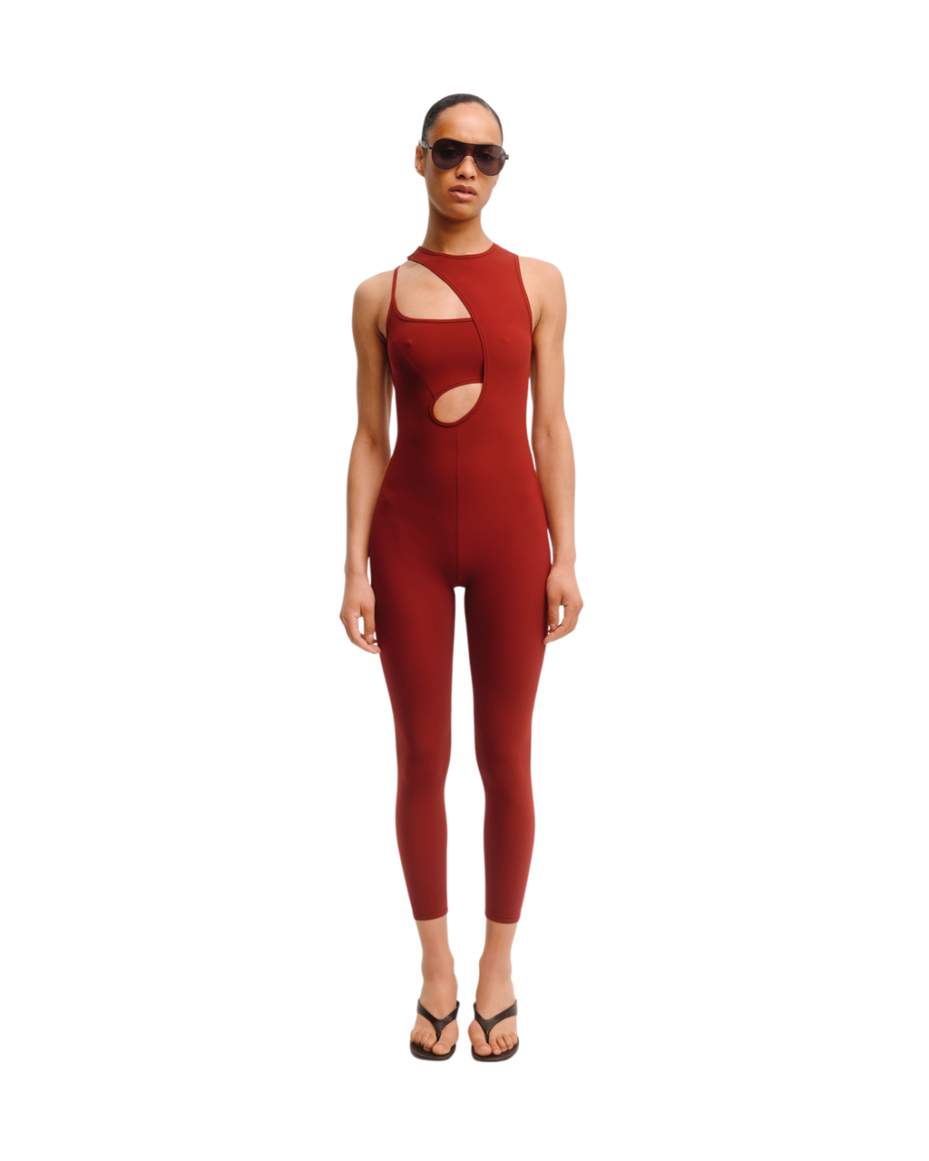 Jumpsuit Allure in Bordo