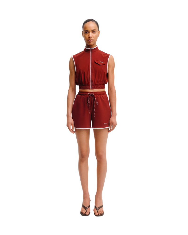 Urbanfit Vest in Bordo