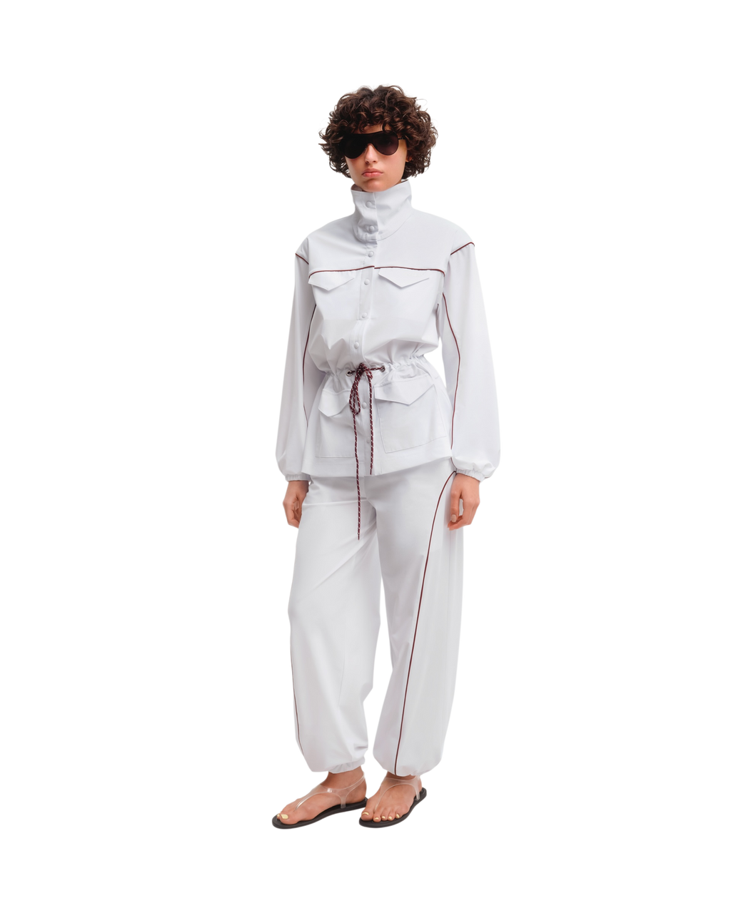 Urban fit Anorak in White