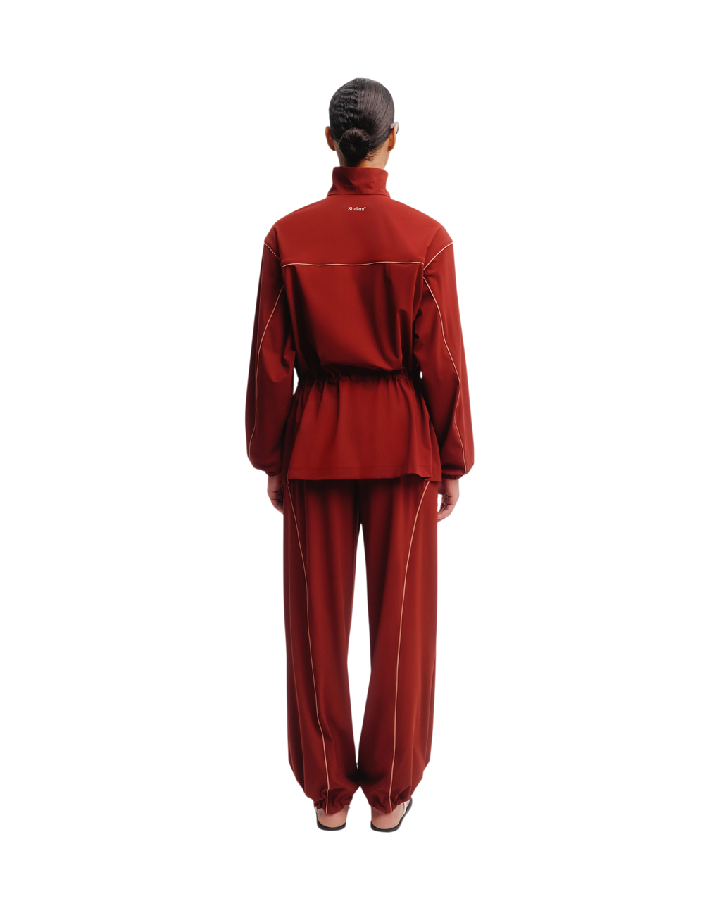 Urban fit Anorak in Bordo