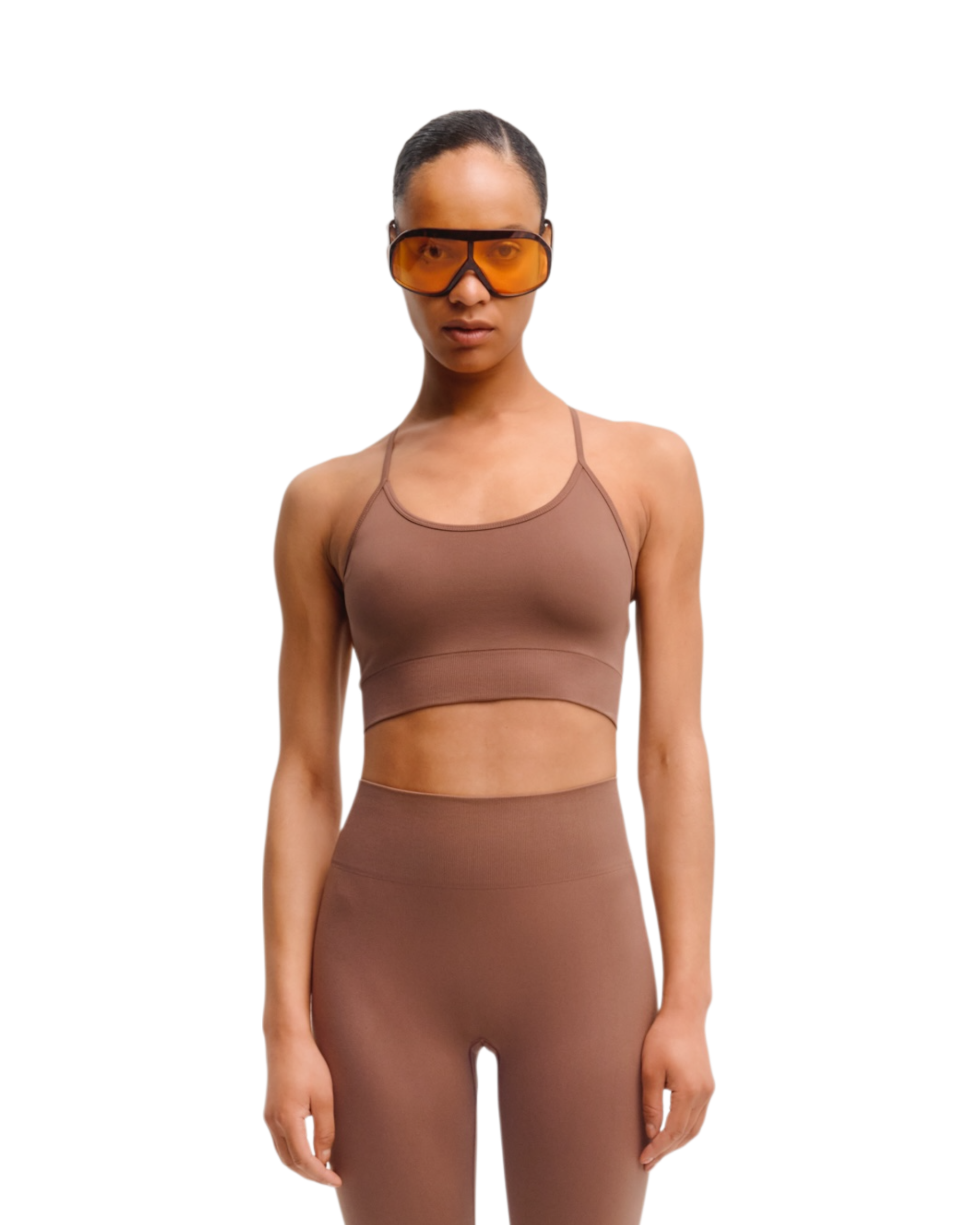 Seamless Top in Mocha