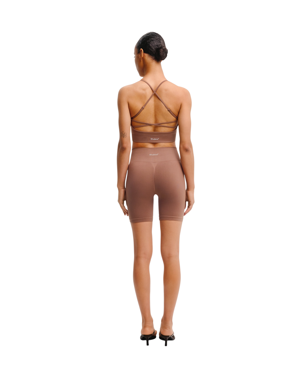 Seamless Bike Shorts in Mocha