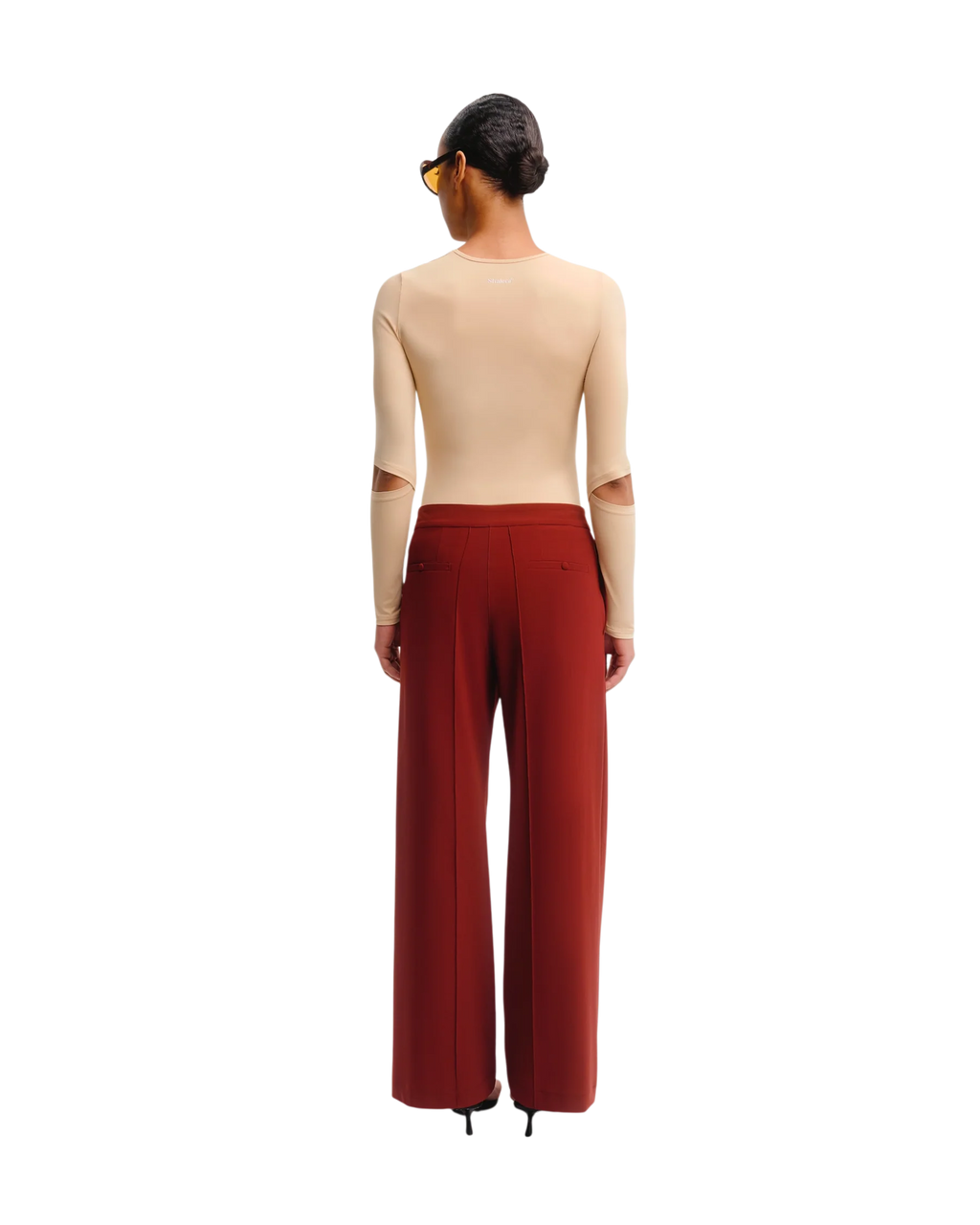 Stretto Pants in Bordo