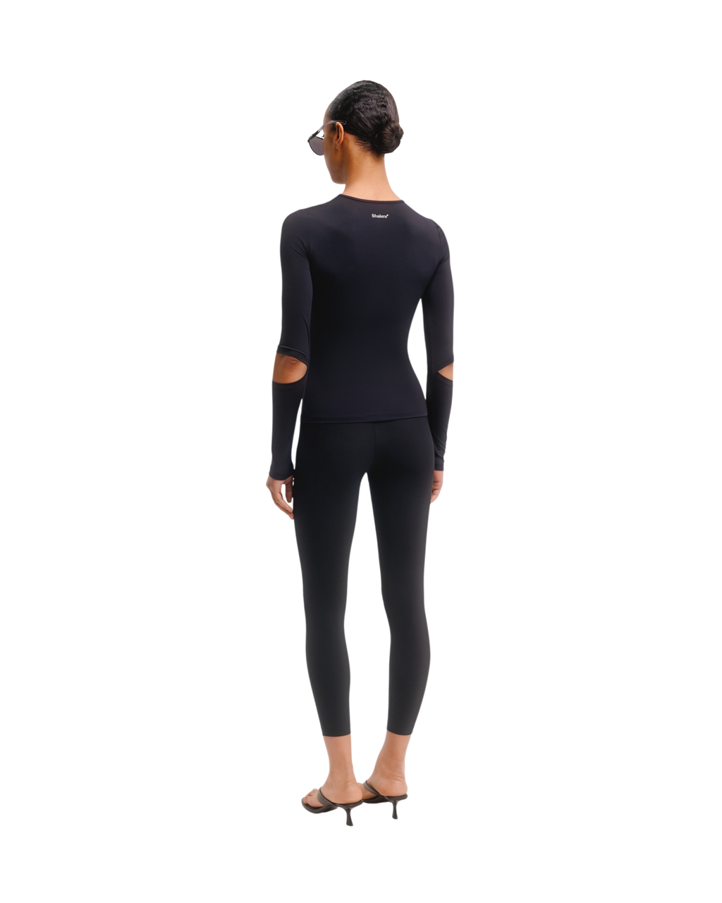Cutout Longsleeve in Black