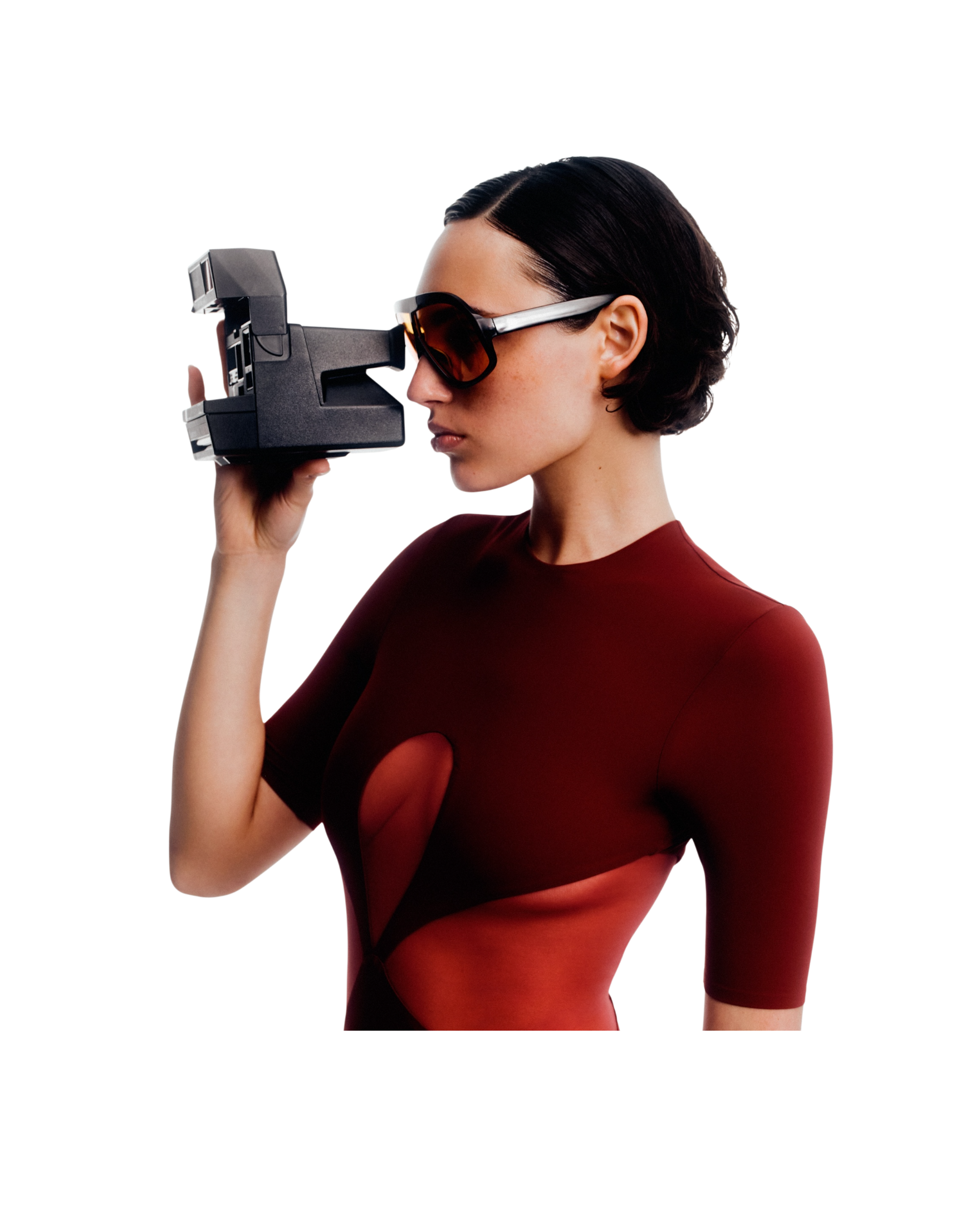 Bodysuit Power Drop in Bordo