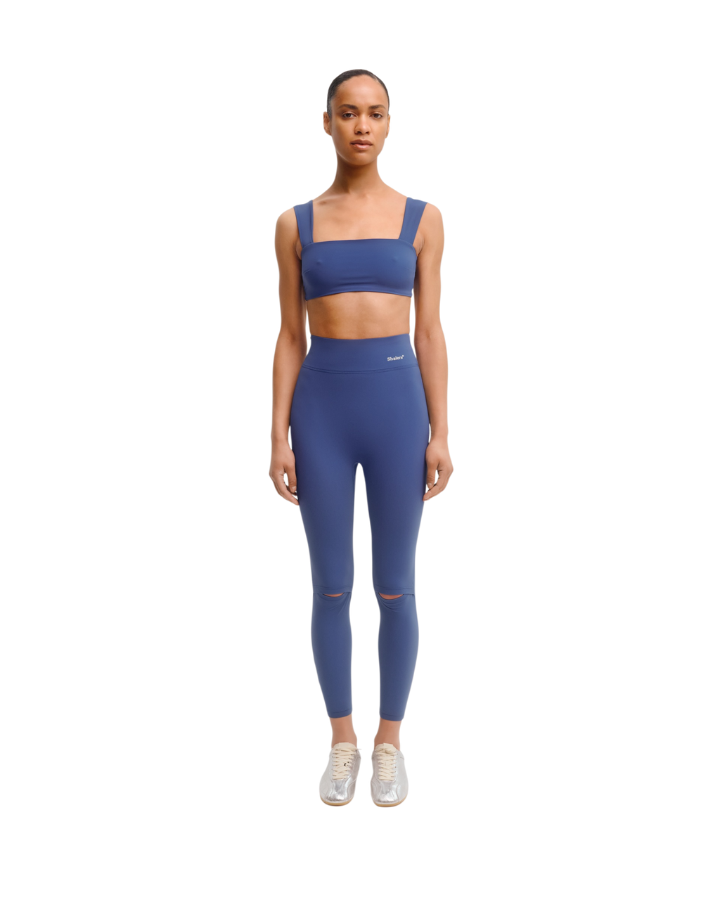 Сutout Leggins in Blue