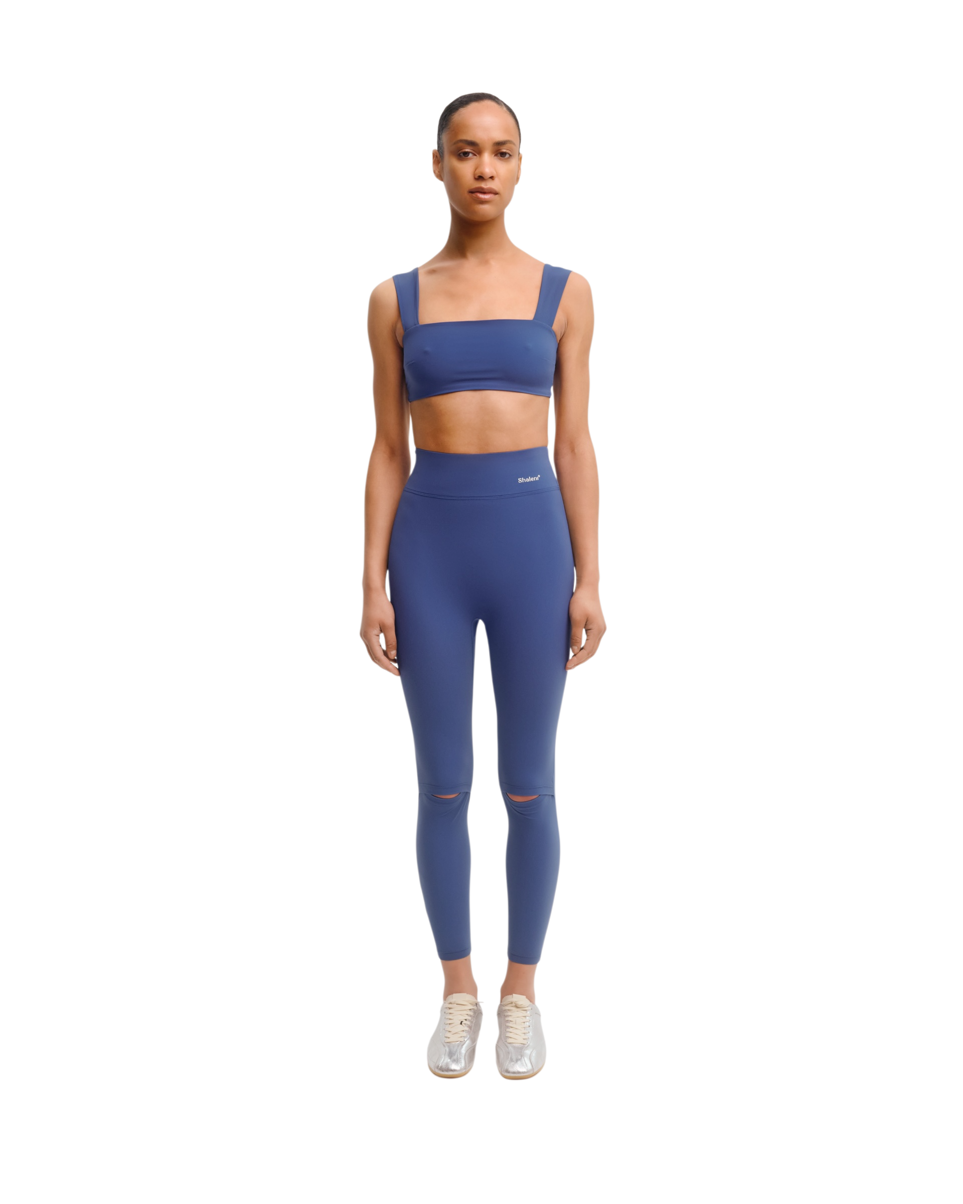 Сutout Leggins in Blue