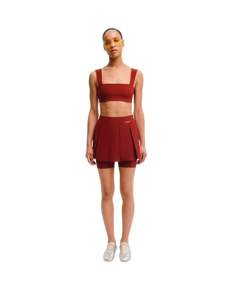 Urban Skort in Bordo