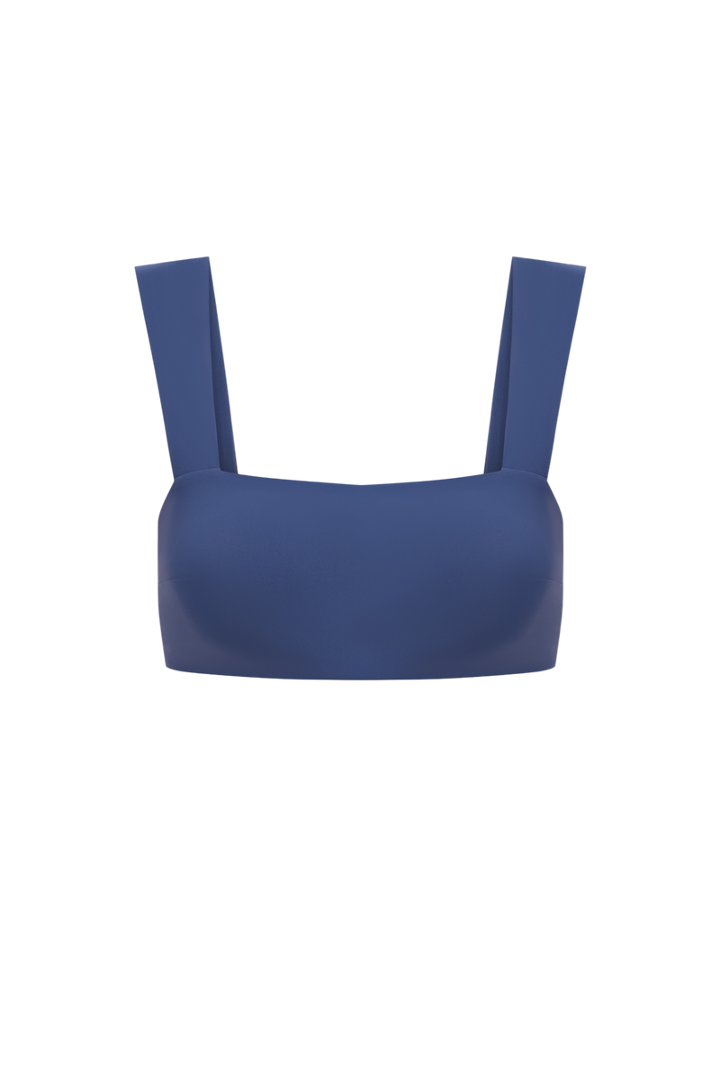 Top Bandeau in Blue