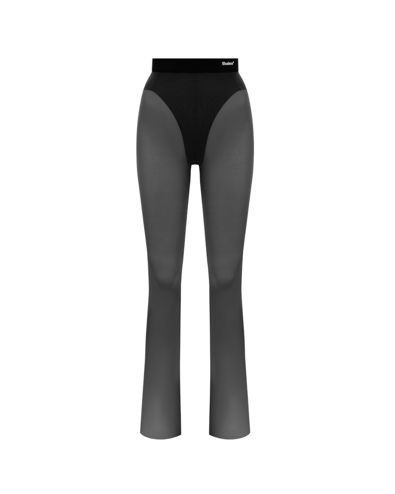 Mesh Leggings in Black