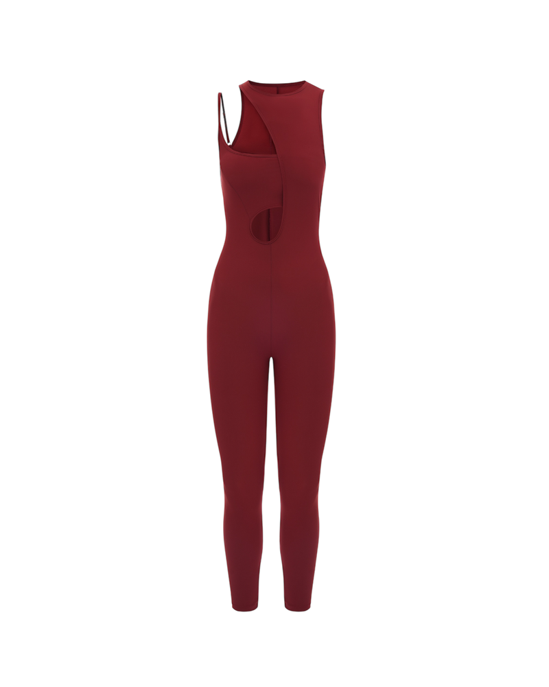 Jumpsuit Allure in Bordo