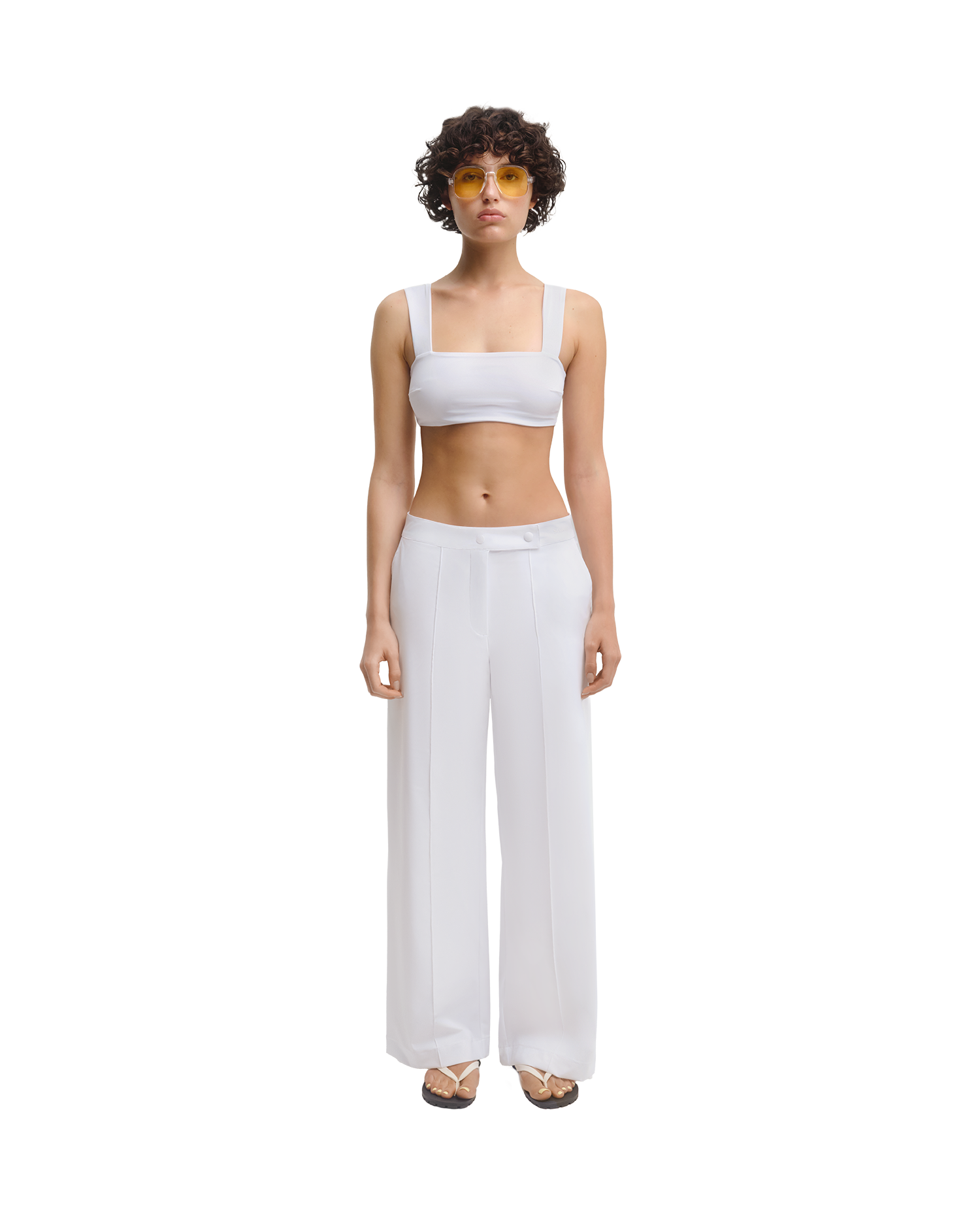 Stretto Pants in White