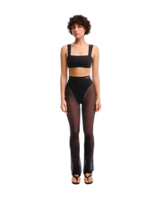 Mesh Leggings in Black