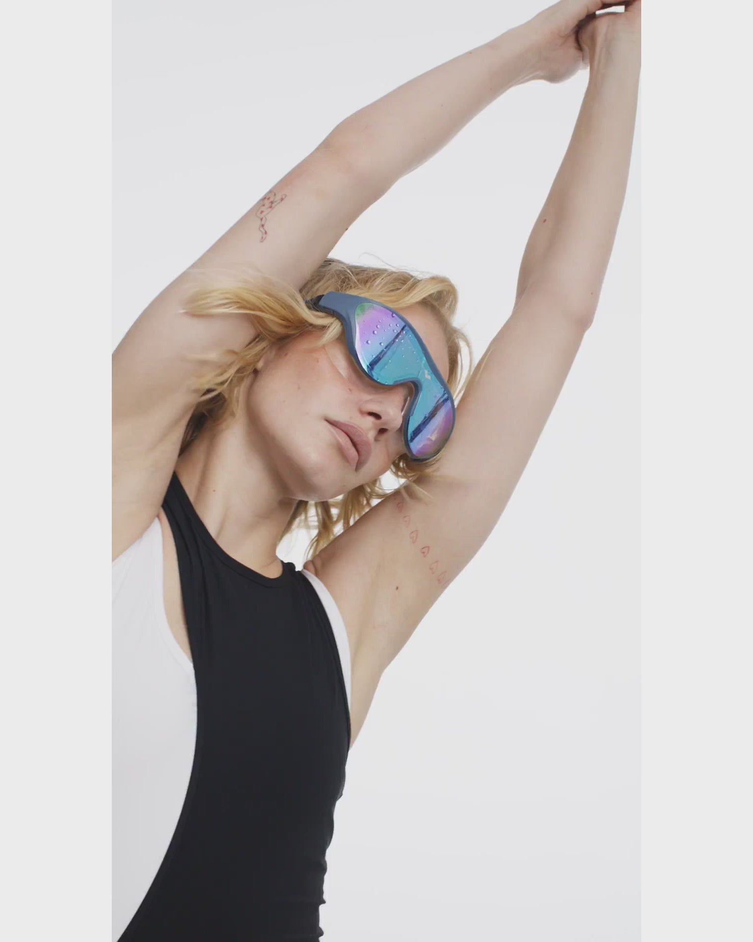 Jumpsuit Vivid White and Black