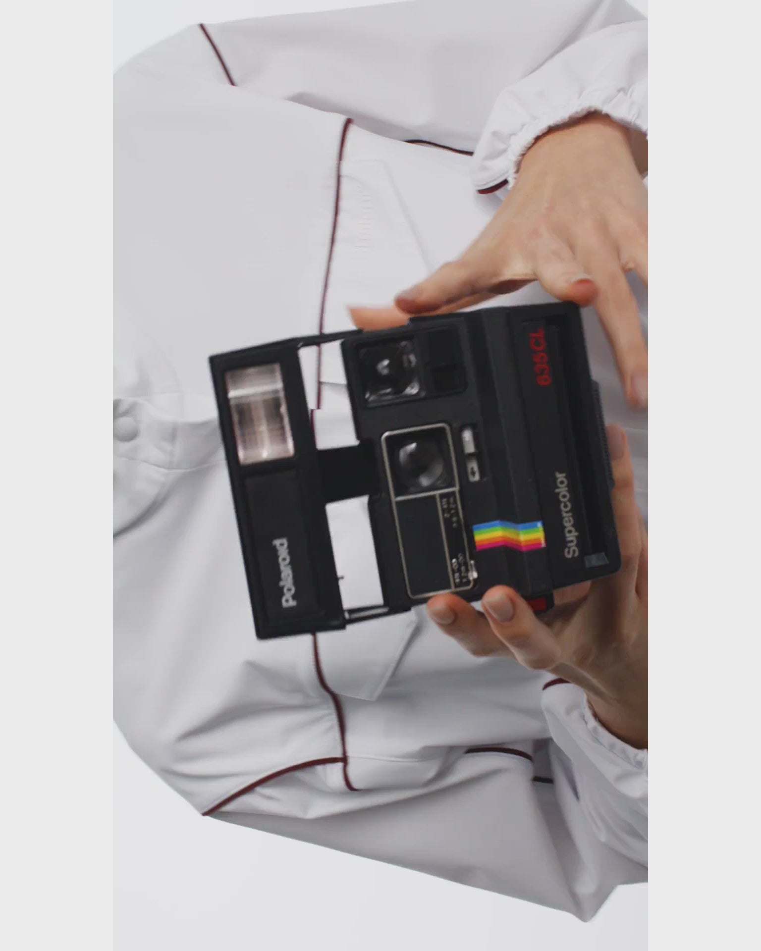 Urban fit Anorak in White